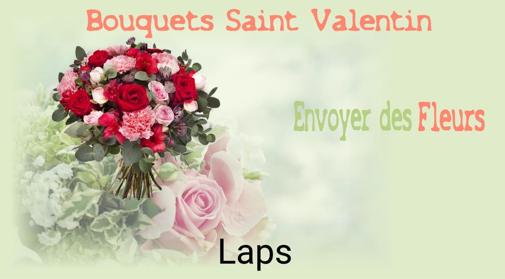 Roses de Saint-Valentin livrées à Laps