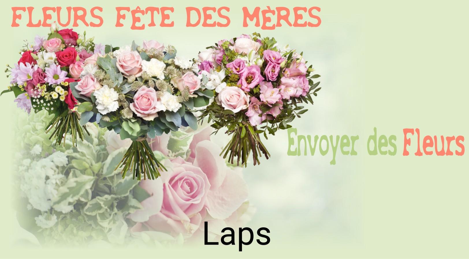 Bouquet de Fête des Mères livré à Laps